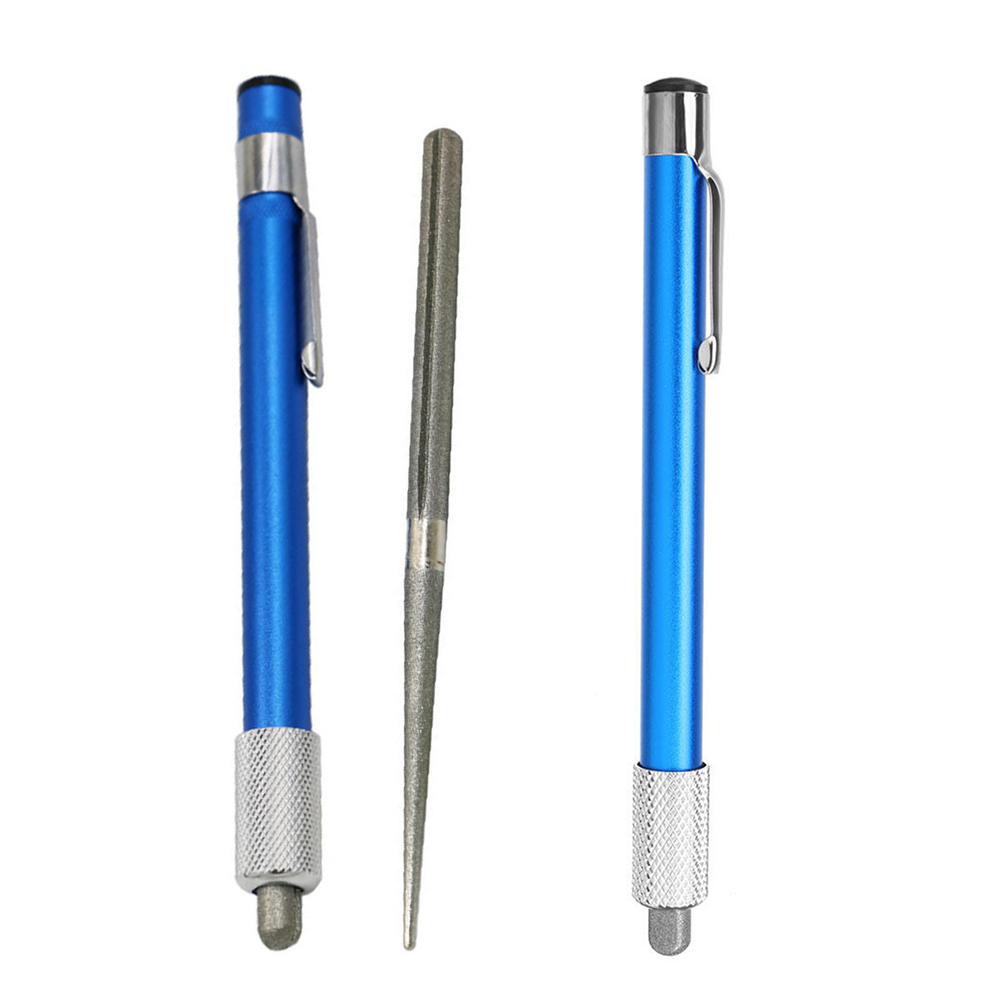 Fishing Hook Sharpener - Fishing Hook File Diamond Pen Shaped