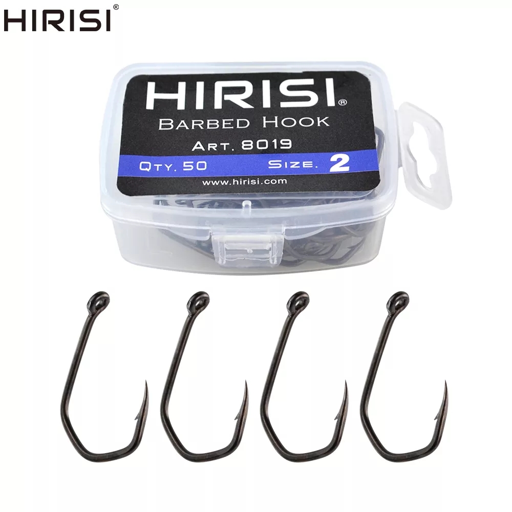 Fishing Hook Barbless - Bộ 50 Cá Chép Móc Câu