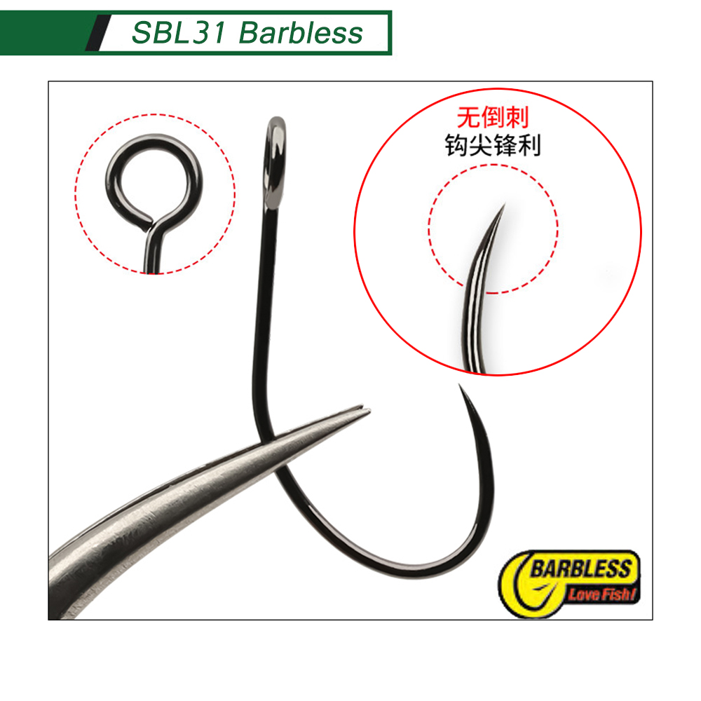 Castfanatic S31 Barbed Assist  - đánh giá và giá Fishing Hook Barbless