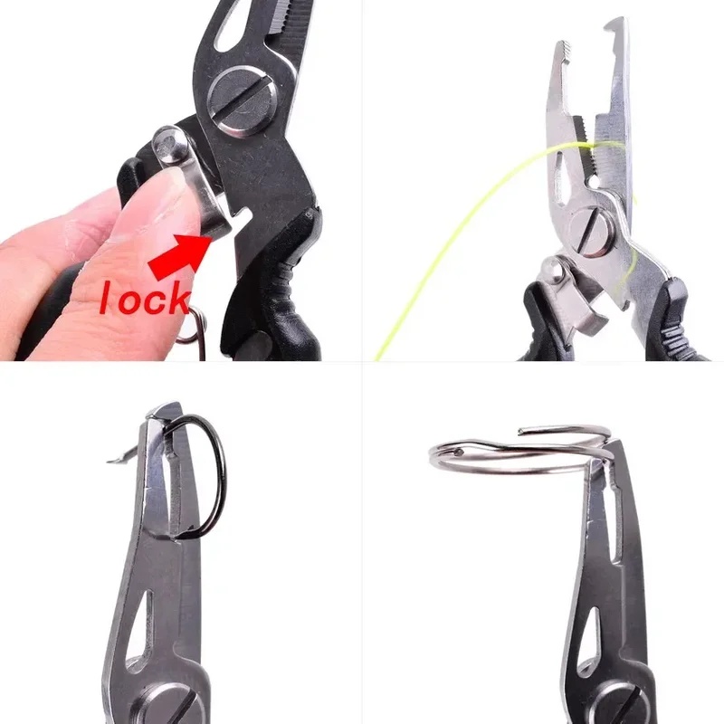 Fishing Plier Scissor Braid Li - đánh giá và giá Fishing Hook Stainless Steel