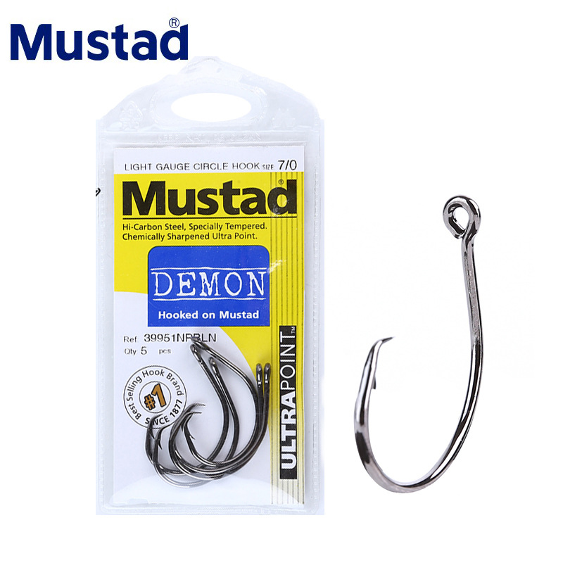 Mustad 39951 # Móc Câu Cá Hình - đánh giá và giá Fishing Hook Barbless