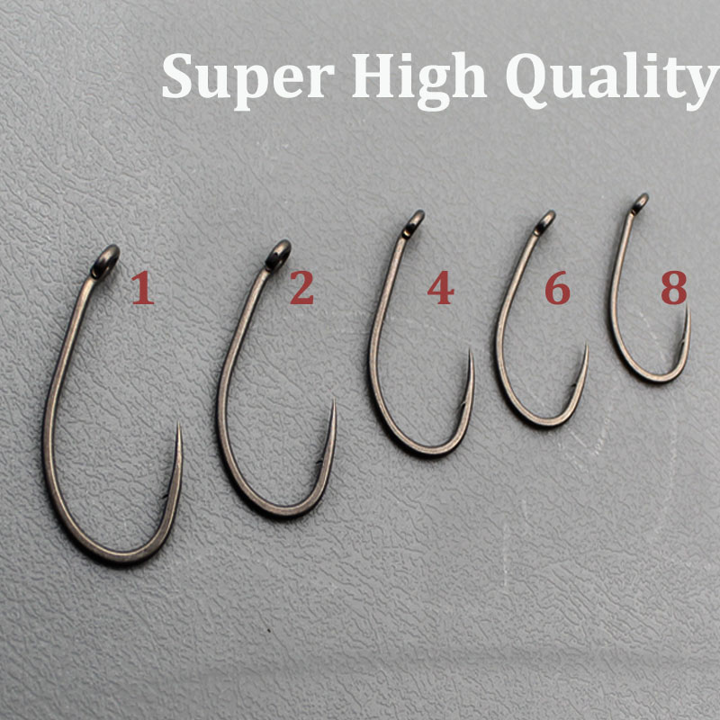 20 Cái/lốc Cá Chép Câu Cá PTFE - đánh giá và giá Fishing Hook Offset