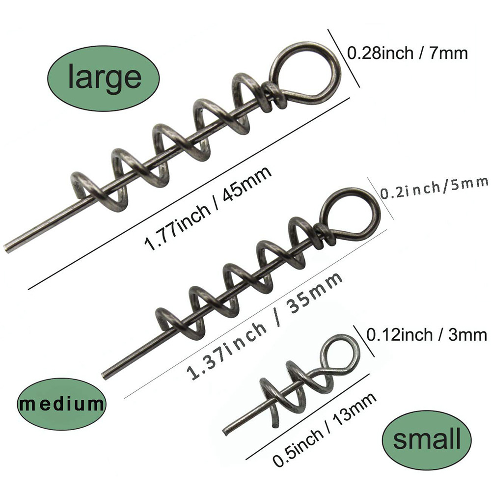 30pcs Stainless Steel Spring L - đánh giá và giá Fishing Hook Stainless Steel