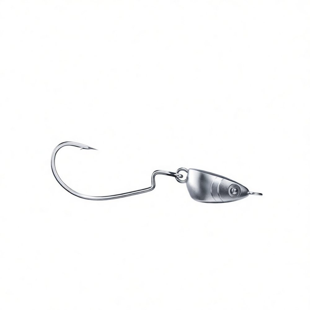 Pcs Jig Head Hook Weedless Off - đánh giá và giá Fishing Hook Weedless
