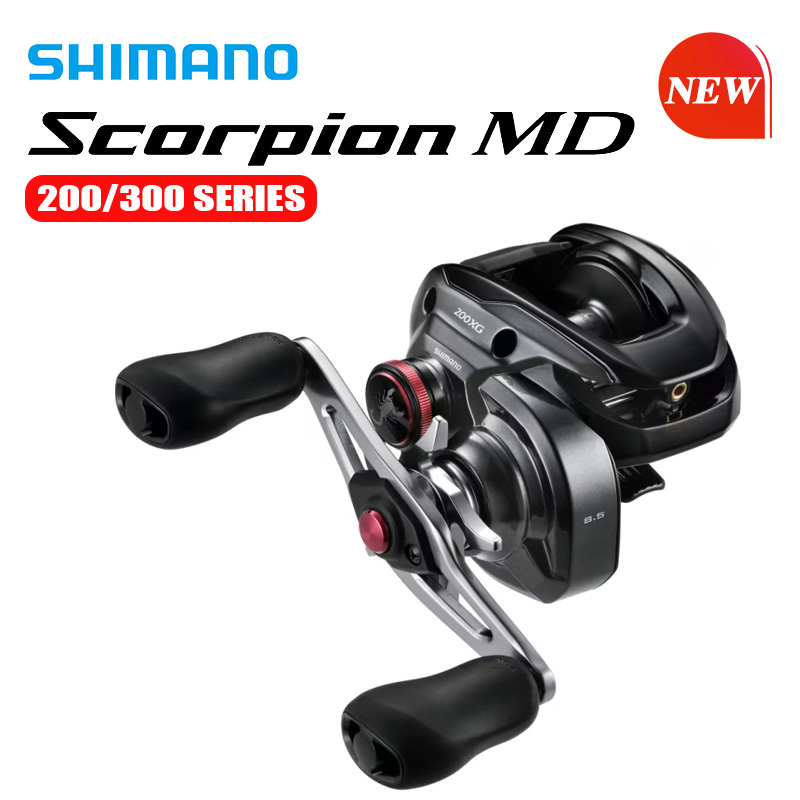 SHIMANO 24 NEW SCORPION MD 201 - đánh giá và giá Abu Garcia Reel Max