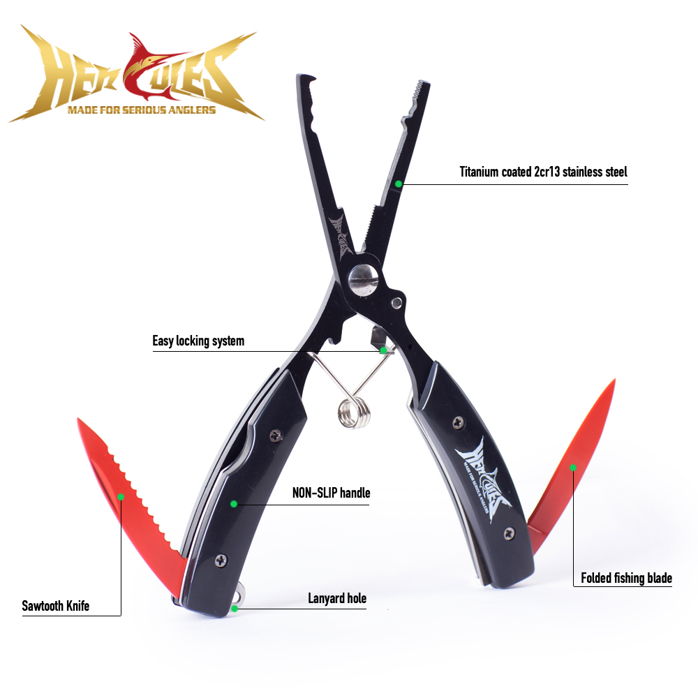 HERCULES Fishing Pliers with S - đánh giá và giá Fishing Hook Remover