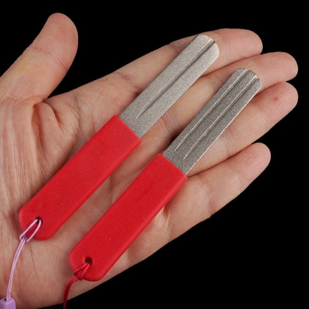 2Pcs Double-Sided Fishing Hook - đánh giá và giá Fishing Hook Sharpener