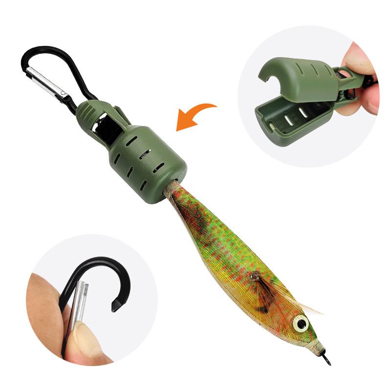 Squid Jig Bait Protector With  - đánh giá và giá Fishing Hook Jig