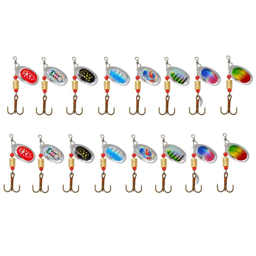 Rotating Glitter Spinners Fish - đánh giá và giá Fishing Hook Jig