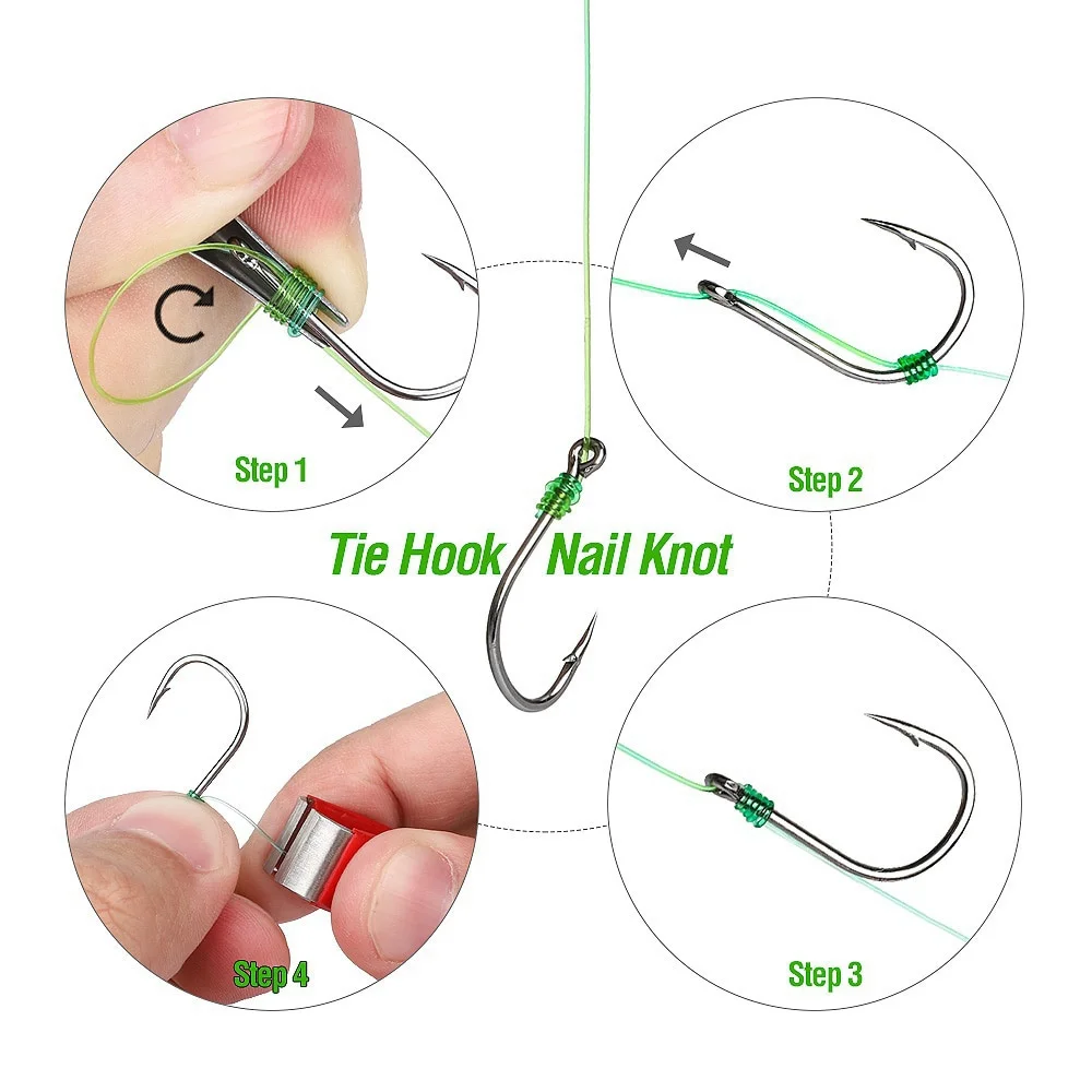 FLYSAND 4-in-1 Quick Tie Nail  - đánh giá và giá Fishing Hook Sharpener